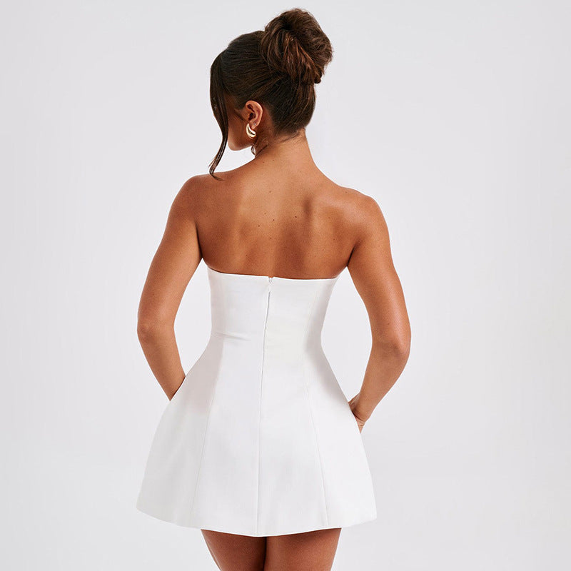 Georgia Collins | Strapless Summer Dress For Women
