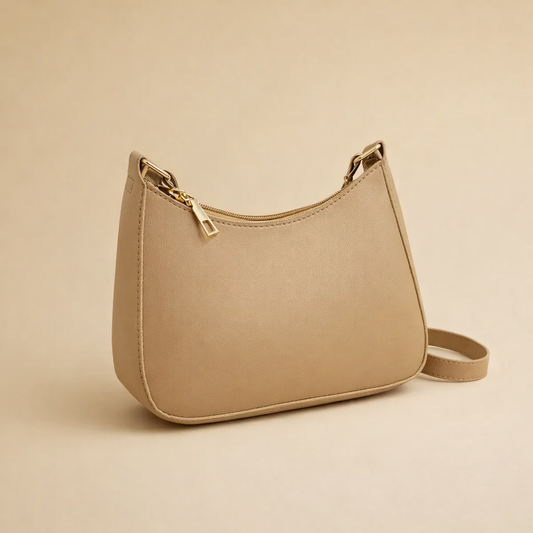Clementine Ashdown | Black Compact Shoulder Bag For Women