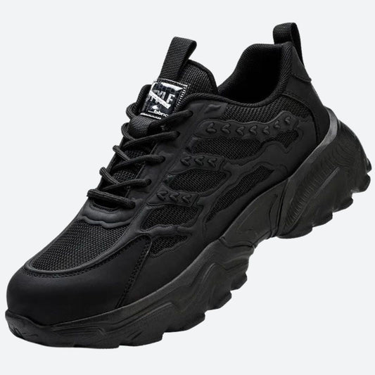 Joel Ivory | White Safety Sneakers With Steel Toe For Men
