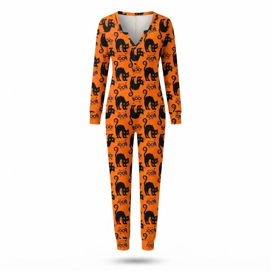Bianca Winterbourne | Spider Web Print Jumpsuit For Women