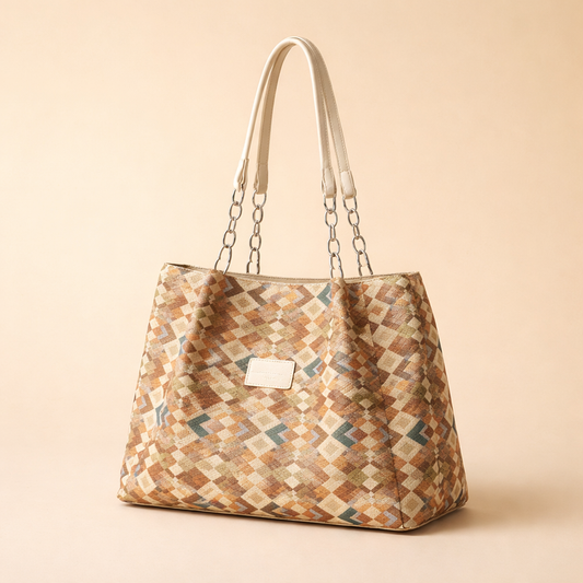 Sabrina Whitlock | Leopard Print Tote Bag For Women