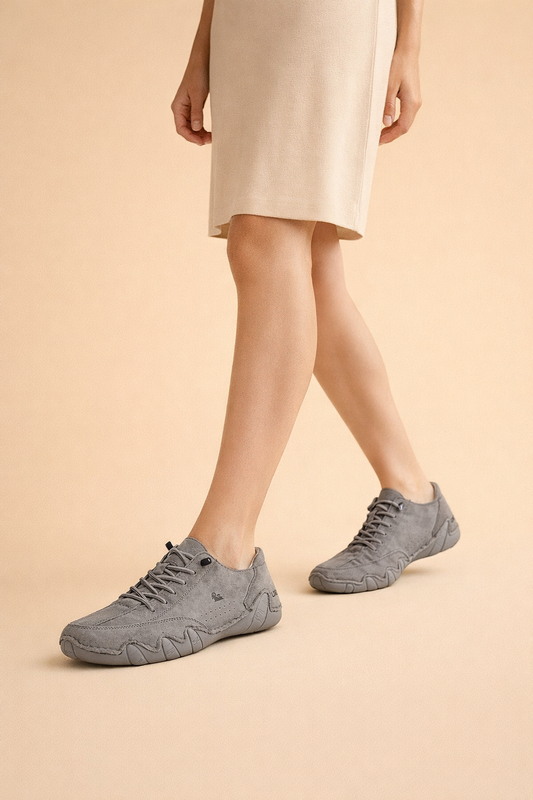 Verity Callander | Sage Green Walking Sneakers For Women