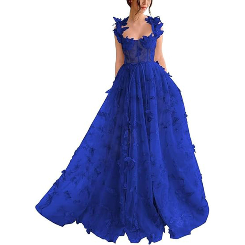 Brooke Cooper | Floral Applique Formal Dress For Women