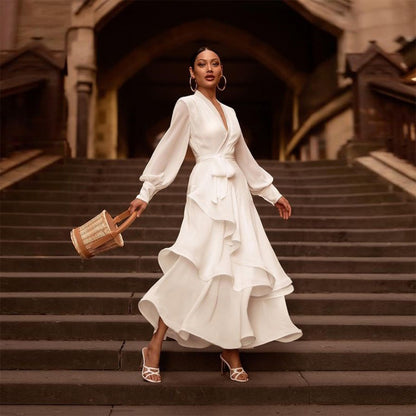 Olivia Murphy | Ruffle Maxi Dress For Women