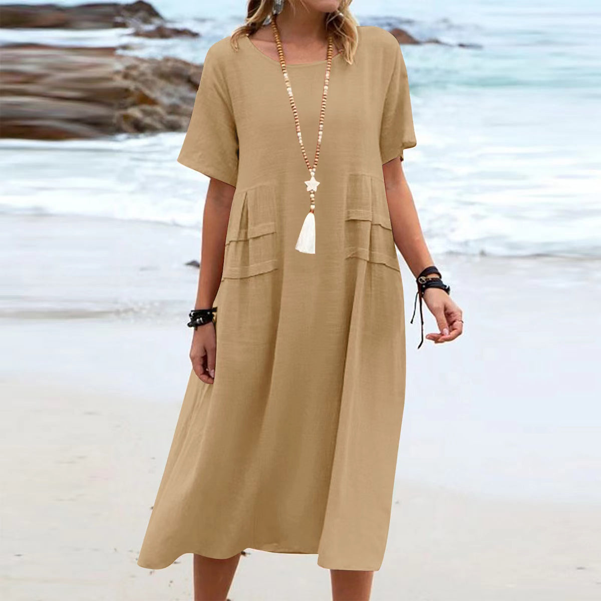 Ruby Mitchell | Lightweight Summer Midi Dress For Women