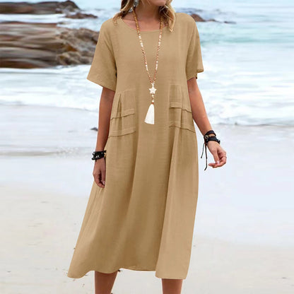 Ruby Mitchell | Lightweight Summer Midi Dress For Women