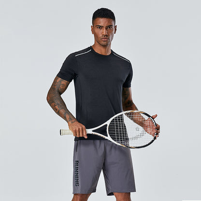 Gideon Alderton | Navy Quick Dry Sports T-Shirt For Him & Her / Unisex