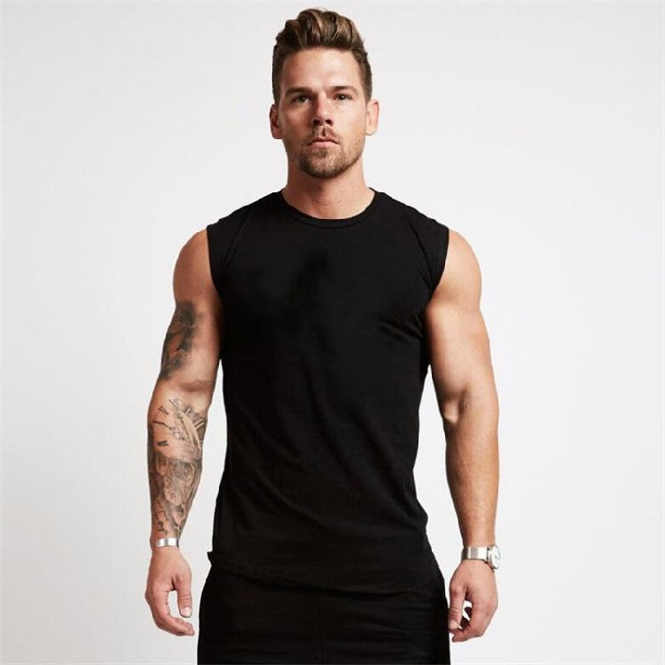 Kit Colquhoun | Cotton Sleeveless Gym Tank For Men