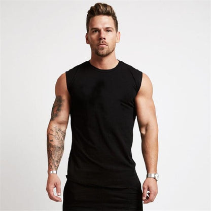 Kit Colquhoun | Cotton Sleeveless Gym Tank For Men