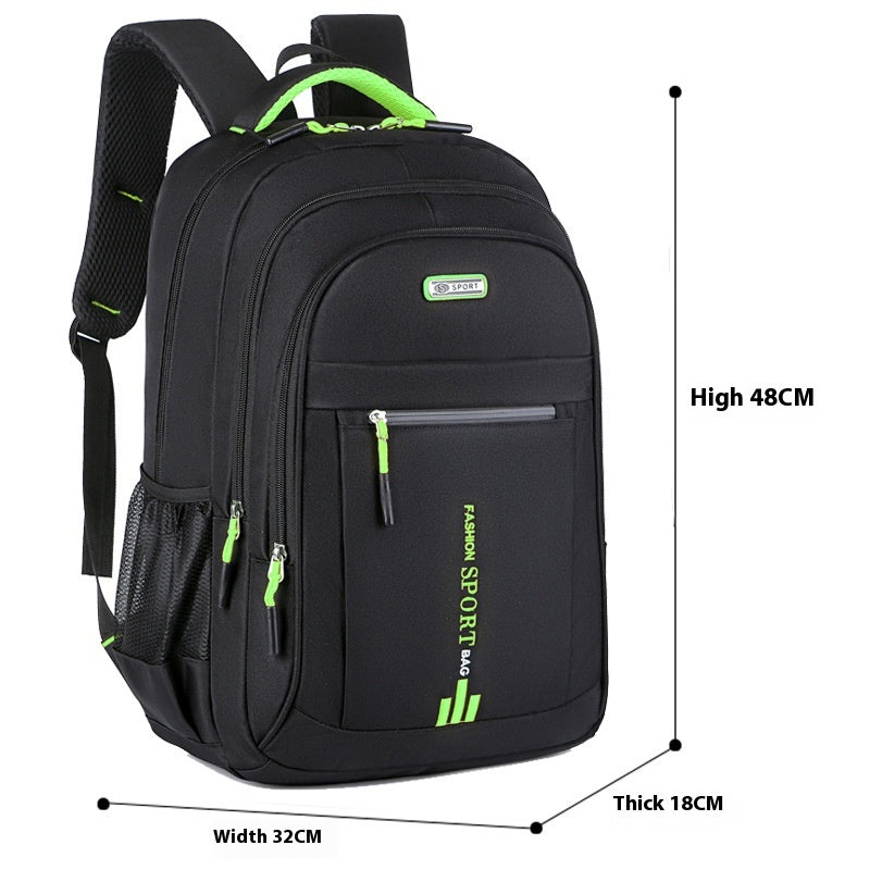 Large Capacity Laptop Backpack - Green