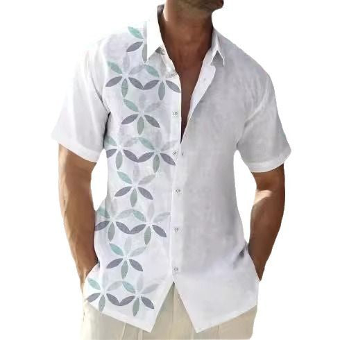 Kester Standish | Panel Beach Shirt For Men