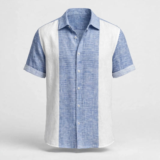 Kester Standish | Panel Beach Shirt For Men