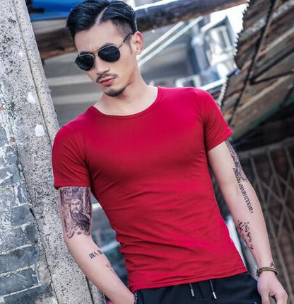 Oswin Draycott | Slim Fit Crew Neck T-Shirt For Men