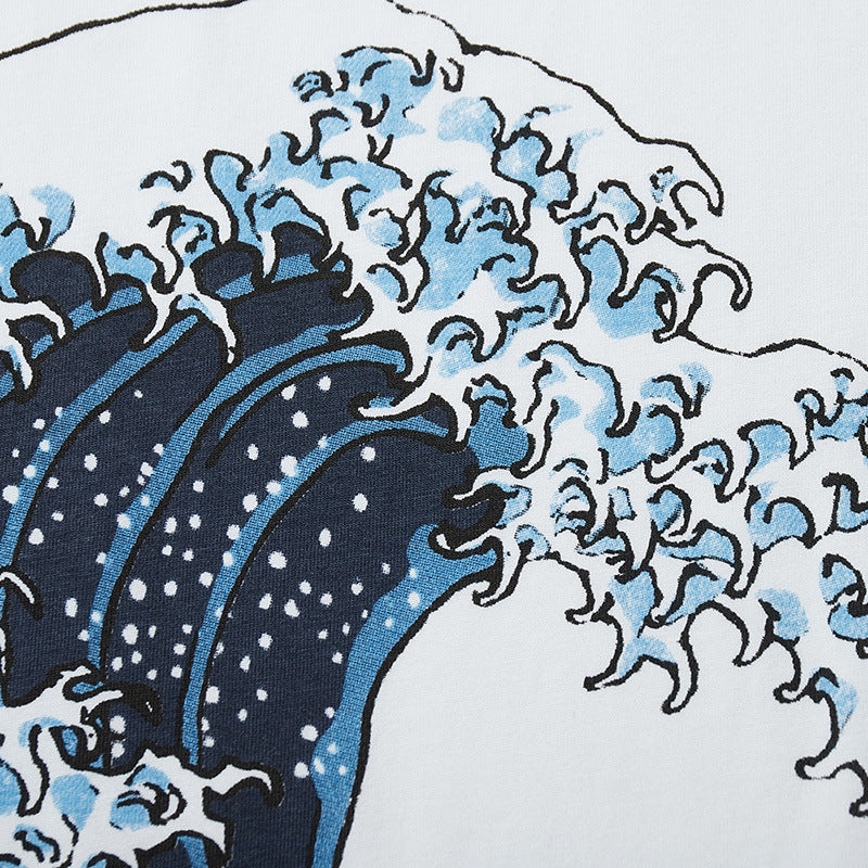 Lorcan Thurlow | Great Wave Print T-Shirt For Men