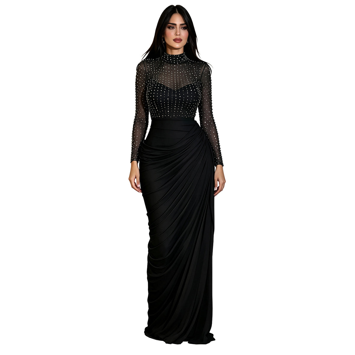 Mia Sinclair | Beaded Sheath Formal Dress For Women