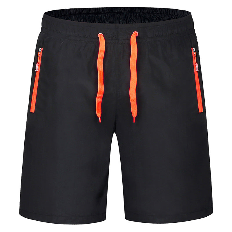 Abel Emery | Black Quick Dry Running Shorts For Men