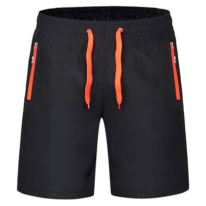 Abel Emery | Black Quick Dry Running Shorts For Men