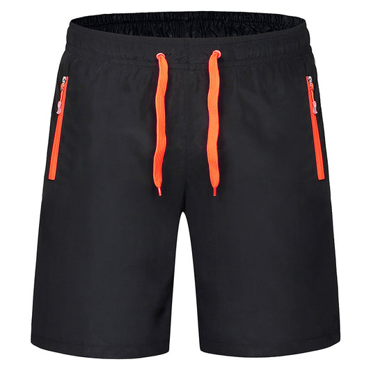 Abel Emery | Black Quick Dry Running Shorts For Men