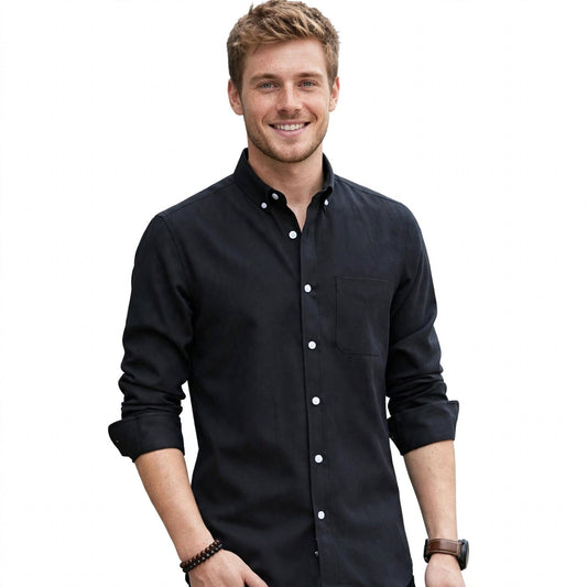 Alec Iveson | Slim Fit Long Sleeve Shirt For Men