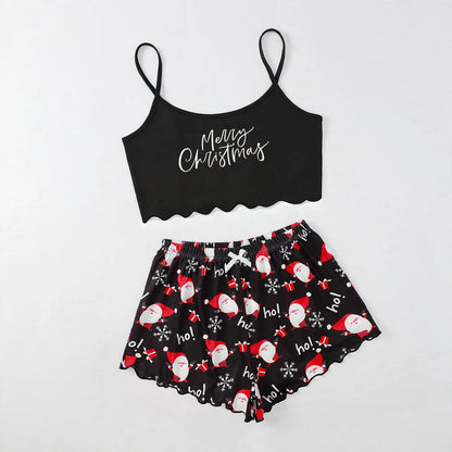 Aubrey Pettifer | Cookie Print Cami Pyjama Set For Women