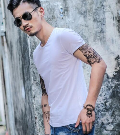 Oswin Draycott | Slim Fit Crew Neck T-Shirt For Men