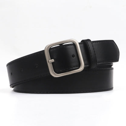 Retro Square Buckle Belt
