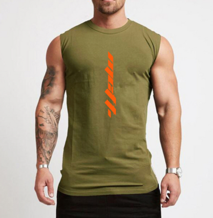 Kit Colquhoun | Cotton Sleeveless Gym Tank For Men