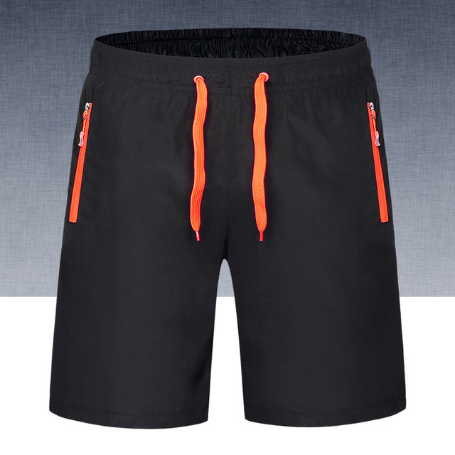 Abel Emery | Black Quick Dry Running Shorts For Men
