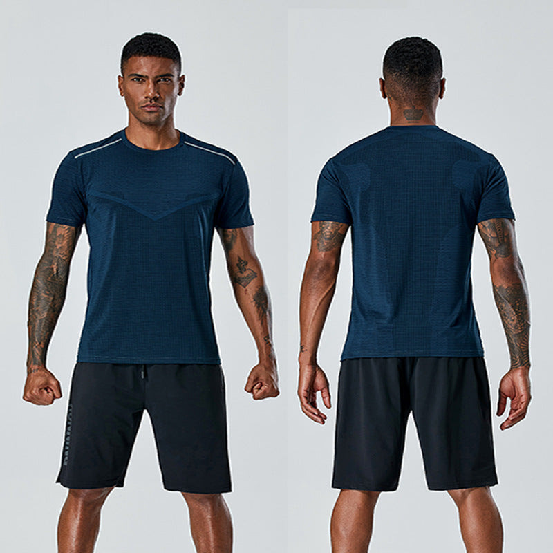 Gideon Alderton | Navy Quick Dry Sports T-Shirt For Him & Her / Unisex