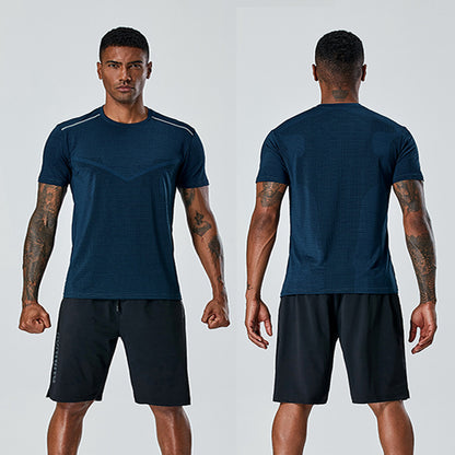 Gideon Alderton | Navy Quick Dry Sports T-Shirt For Him & Her / Unisex