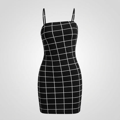 Lily Anderson | Plaid Bodycon Mini Dress For Women