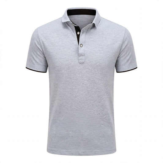 Quentin Gilchrist | Polo Shirt With Contrast Collar For Men
