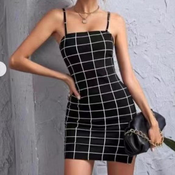 Lily Anderson | Plaid Bodycon Mini Dress For Women