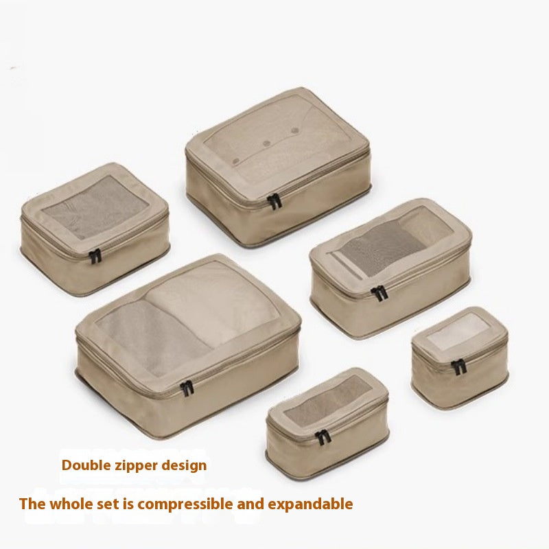 6-Piece Compression Packing Cubes Set