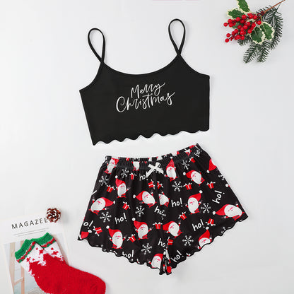 Aubrey Pettifer | Cookie Print Cami Pyjama Set For Women