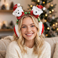 Holly Berry | Red Santa Face Christmas Earmuff Headband Unisex