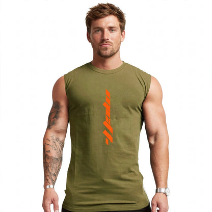 Kit Colquhoun | Cotton Sleeveless Gym Tank For Men