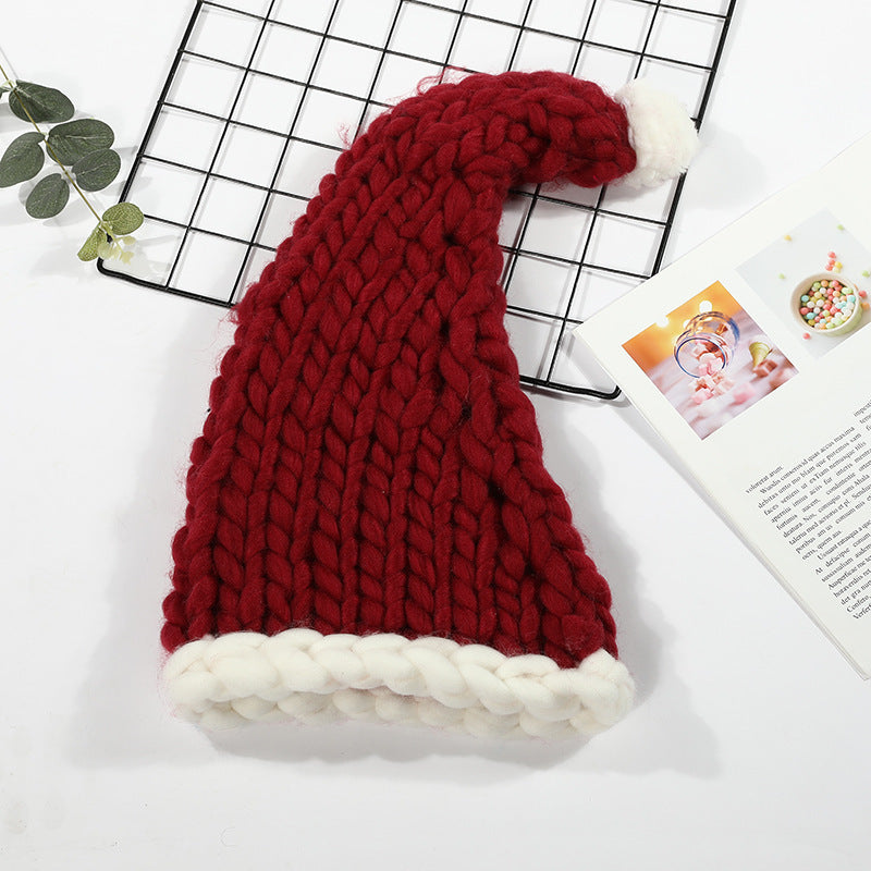 Holly Jolly | Knit Pompom Christmas Santa Hat Unisex