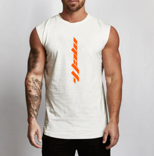 Kit Colquhoun | Cotton Sleeveless Gym Tank For Men