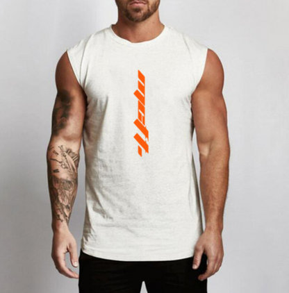 Kit Colquhoun | Cotton Sleeveless Gym Tank For Men
