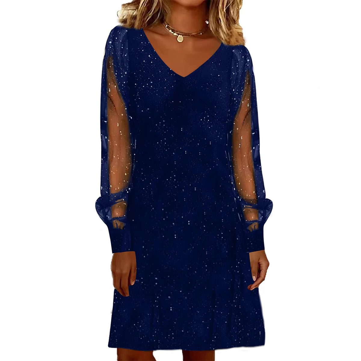 Emma White | Sparkle Cocktail Dress For Women