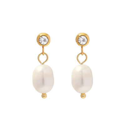Freshwater Pearl Drop Earrings