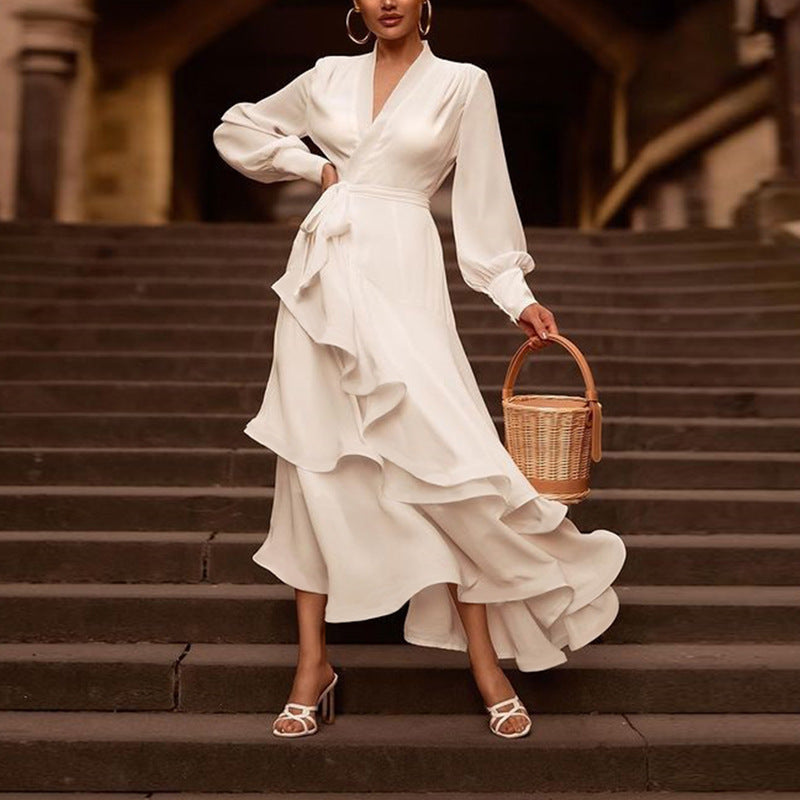 Olivia Murphy | Ruffle Maxi Dress For Women