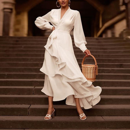 Olivia Murphy | Ruffle Maxi Dress For Women
