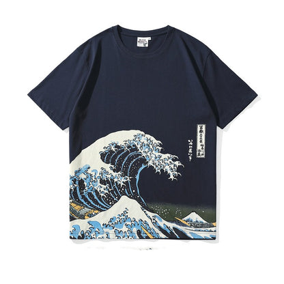 Lorcan Thurlow | Great Wave Print T-Shirt For Men