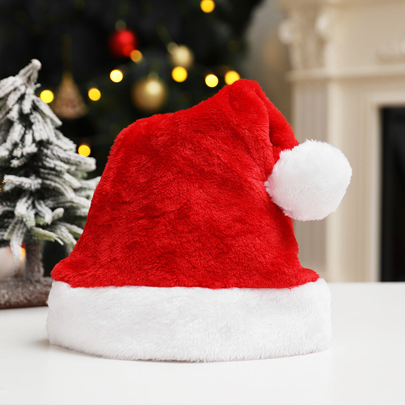 Frosty | Red Plush Christmas Santa Hat Unisex
