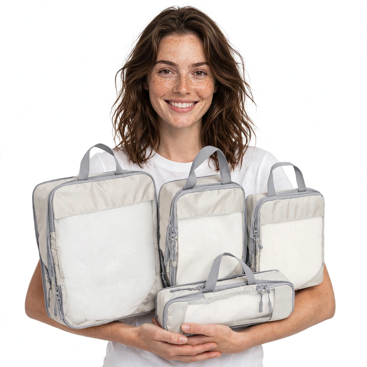 Souvenir Space | Mesh Compression Packing Cubes Set