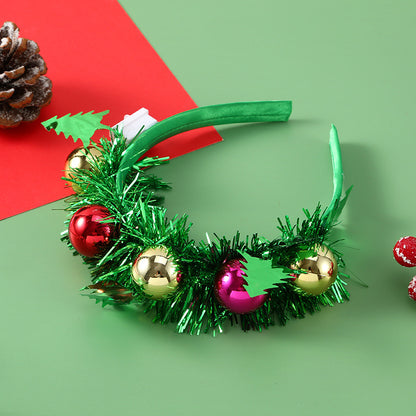 Antler Glow | Red Light-Up Reindeer Christmas Headband Unisex