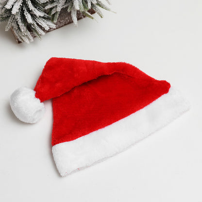 Frosty | Red Plush Christmas Santa Hat Unisex