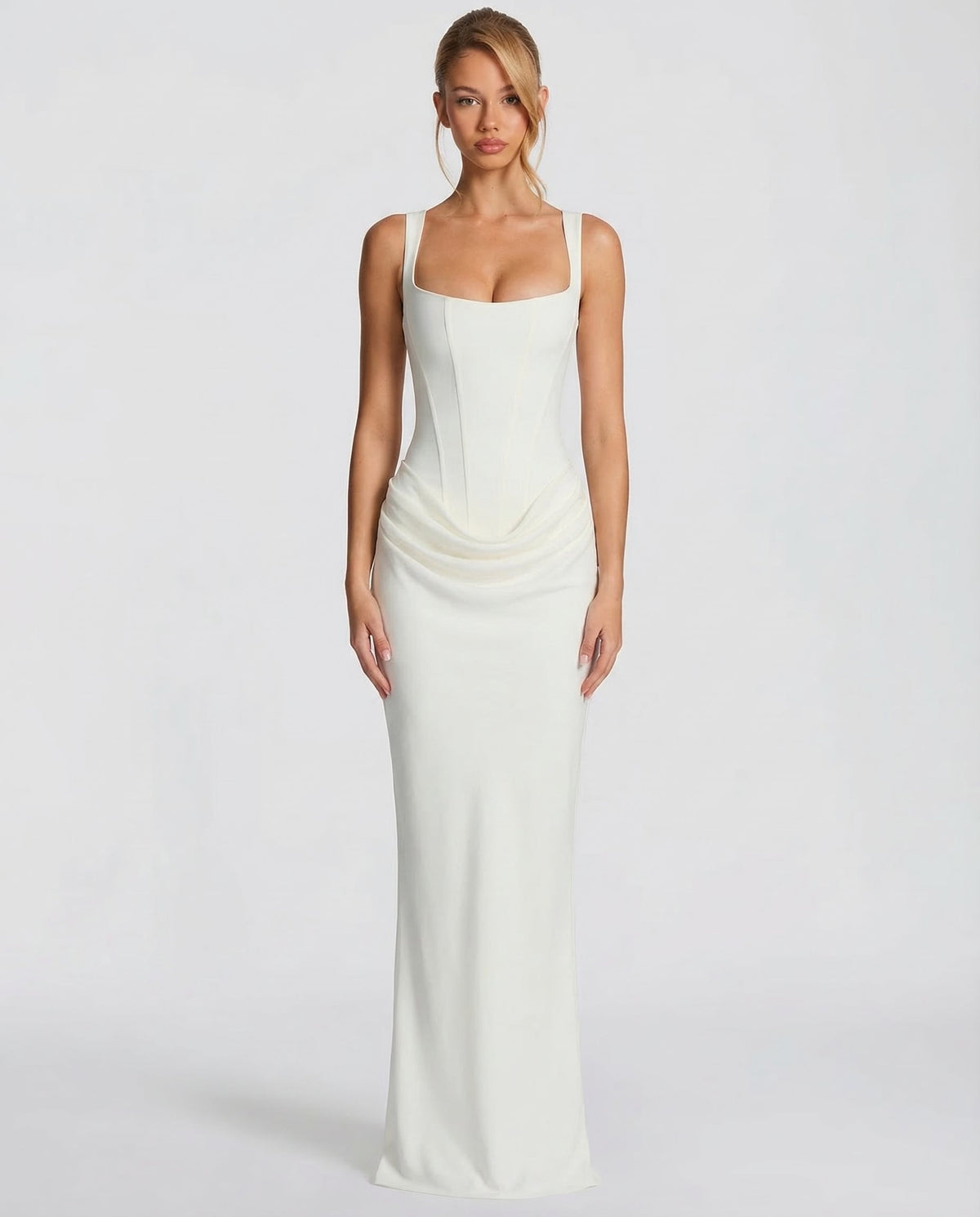 Victoria Monroe | Elegant Black Maxi Dress For Women